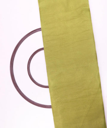 light green plain tissue organza fabric